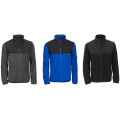 Mens Full Zip up Fleece Jacket Sweatshirt